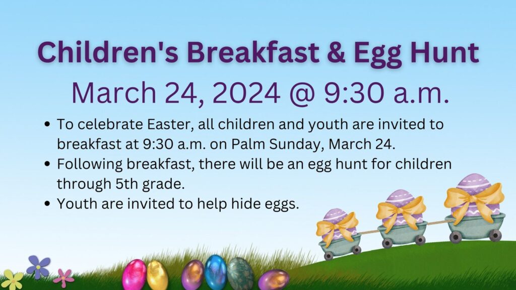 Children's Breakfast & Egg Hunt